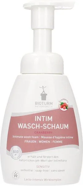 BIOTURM Bioturm Intim Wasch-Schaum Cranberry Nr.90 250 ml – Produktbild 1 von 1
