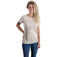 Life-Tree Life-Tree Hanf Shirt für Damen Esche in Natur – Produktbild 2 von 3