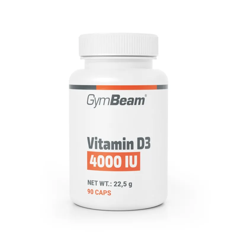GymBeam GymBeam Vitamin D3 (4000 IU) 90 Kapseln – Produktbild 1 von 1