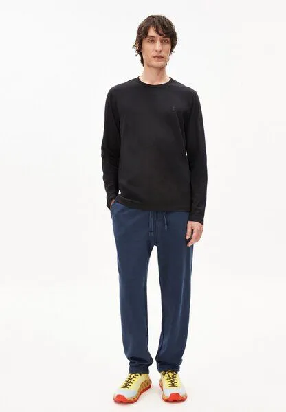 ARMEDANGELS ARMEDANGELS JAAMES Herren Longsleeve aus 100% Bio-Baumwolle, Black, – Produktbild 4 von 4