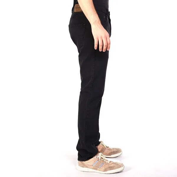 fairjeans fairjeans schwarze basic Jeans REGULAR BLACK aus 100% Bio-Baumwolle ohne Elastan – Produktbild 3 von 3