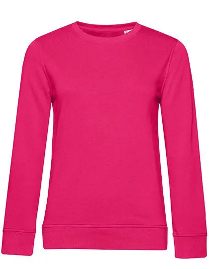 B&C Collection B&C Collection Damen Inspire Crew Neck Sweatshirt, Magenta pink, – Produktbild 2 von 3