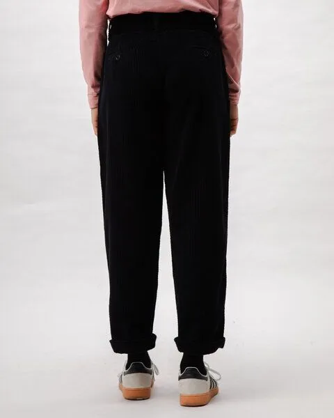 Brava Fabrics Brava Fabrics Cordhose mit Bundfalten, Black, – Produktbild 3 von 5