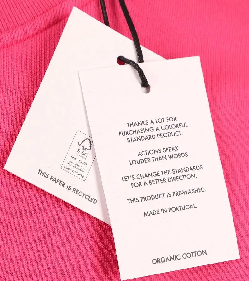 Colorful Standard Bunter Standard-Pullover Dunkelrosa - Größe XXL, Pink, – Produktbild 5 von 5