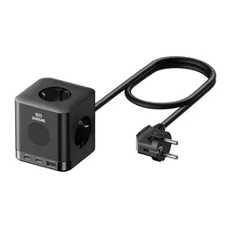 Zendure Deutschland Zendure Off-Grid-Steckdosenleiste Für SolarFlow Hyper 2000, Schutzkontaktstecker · USB-C 67 W – Produktbild 1 von 1