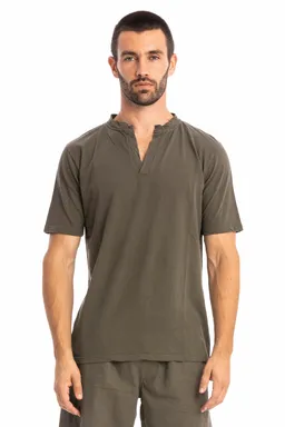 RAVENS VIEW IBIZA RAVENS VIEW IBIZA Herren vegan T-Shirt Cruise Bison Braun – Produktbild 1 von 1