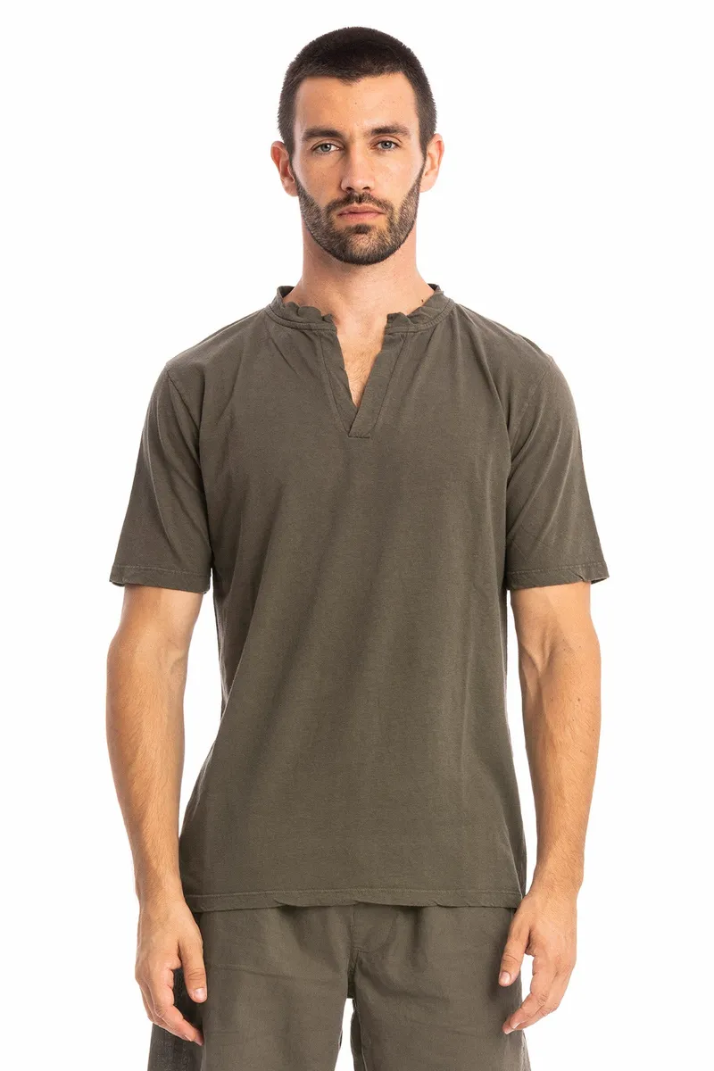 RAVENS VIEW IBIZA RAVENS VIEW IBIZA Herren vegan T-Shirt Cruise Bison Braun, Braun, – Produktbild 1 von 1