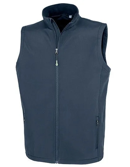Result Genuine Recycled Result Genuine Recycled Herren Men Bodywarmer Weste Atmungsaktiv Wasserabweisend recycelt, Navy, – Produktbild 2 von 4