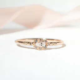 Eppi Eppi Ring mit Moissanit und Salt and Pepper Diamanten Kaylyn – Produktbild 1 von 1