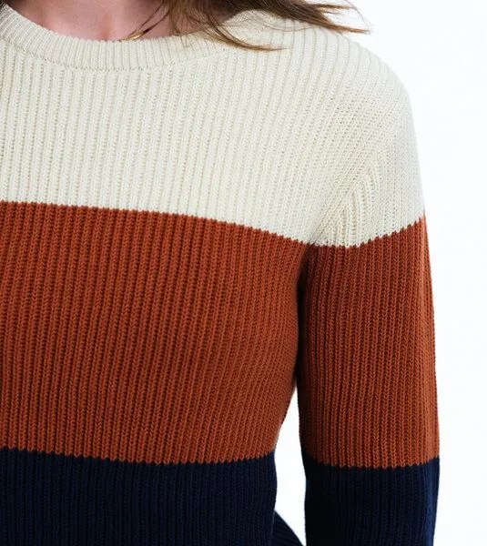 Gary Mash GARY MASH Strickpullover Anoka aus Biobaumwolle, Streifen blau (mehrfarbig), – Produktbild 2 von 4