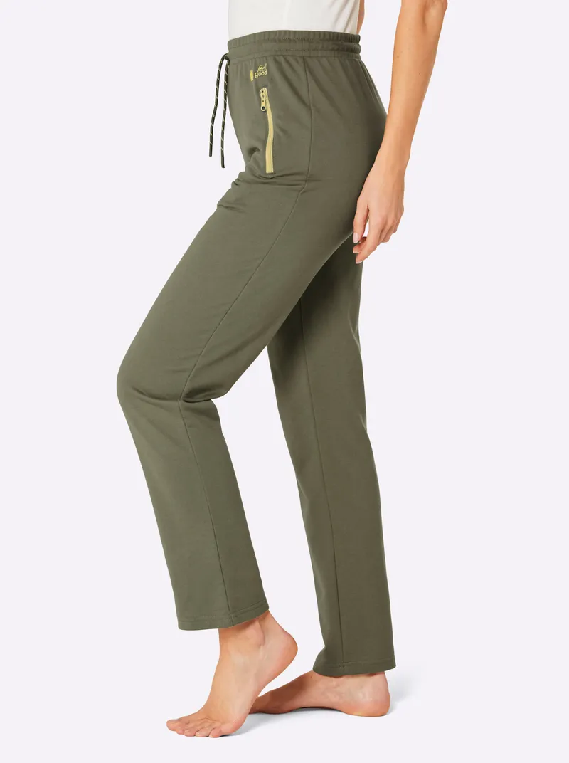 feel good Hose khaki, Khaki, – Produktbild 1 von 2