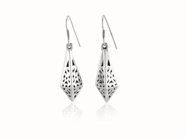 pakilia pakilia Silber Ohrringe Sternschnuppe Fair-Trade und handmade – Produktbild 2 von 4