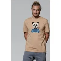 watapparel watapparel T-Shirt Unisex Panda, Latte, – Produktbild 1 von 1