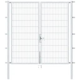 Alberts Alberts Doppeltor Flexo, feuerverzinkt, lichte BxH2000x2000 – Produktbild 1 von 1