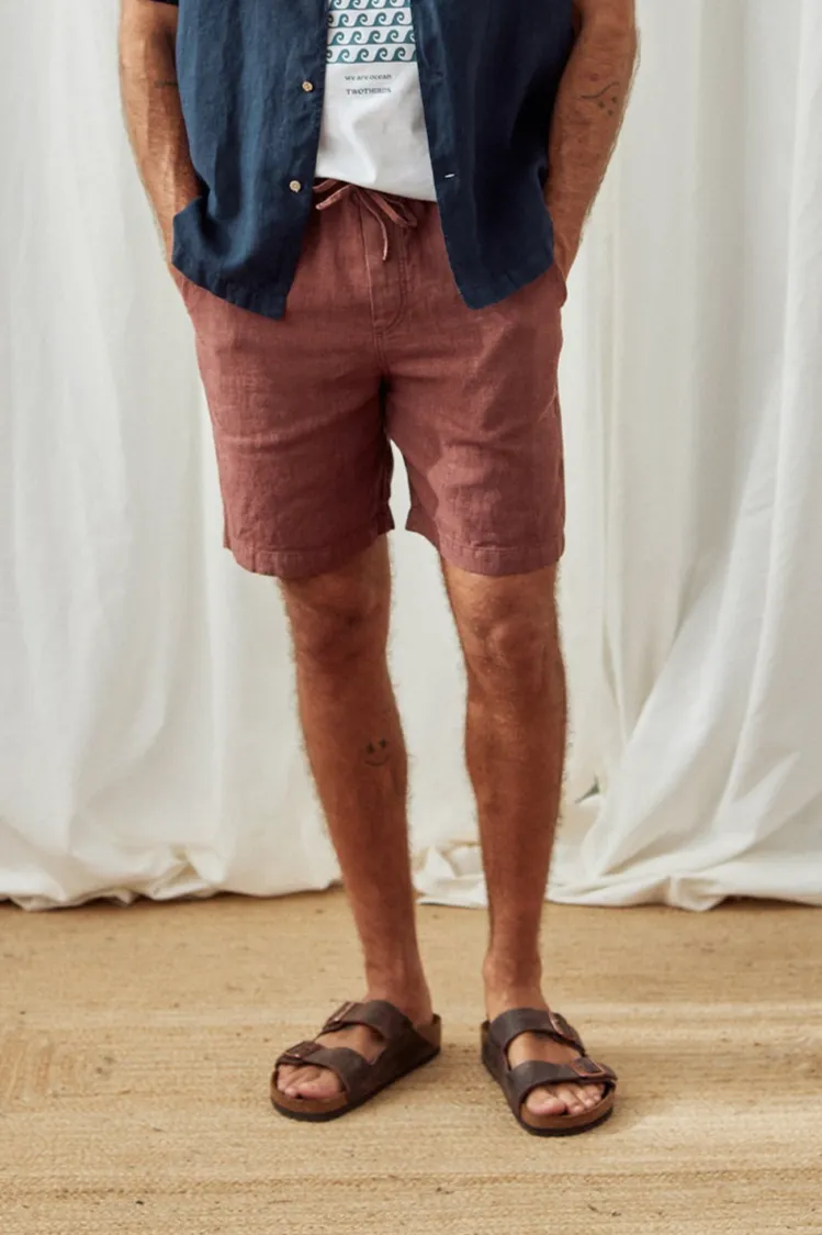 TWOTHIRDS TWOTHIRDS Herren vegan Shorts Bagaat Cappuccino, Braun, – Produktbild 2 von 2