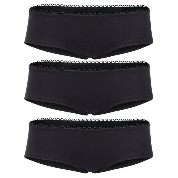Frija Omina Frija Omina Bio Hipster Set uni, 3x schwarz, – Produktbild 1 von 1