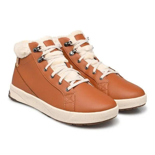 SAOLA SAOLA Vegane Winterschuhe - gefüttert und wasserabweisend - Bergen Warm Women, Caramel, – Produktbild 2 von 3