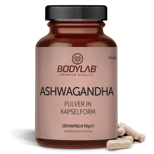 Bodylab24 Ashwagandha Pulver in Kapselform (150 Kapseln) – Produktbild 1 von 3