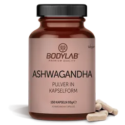 Bodylab24 Ashwagandha Pulver in Kapselform (150 Kapseln) – Produktbild 1 von 1