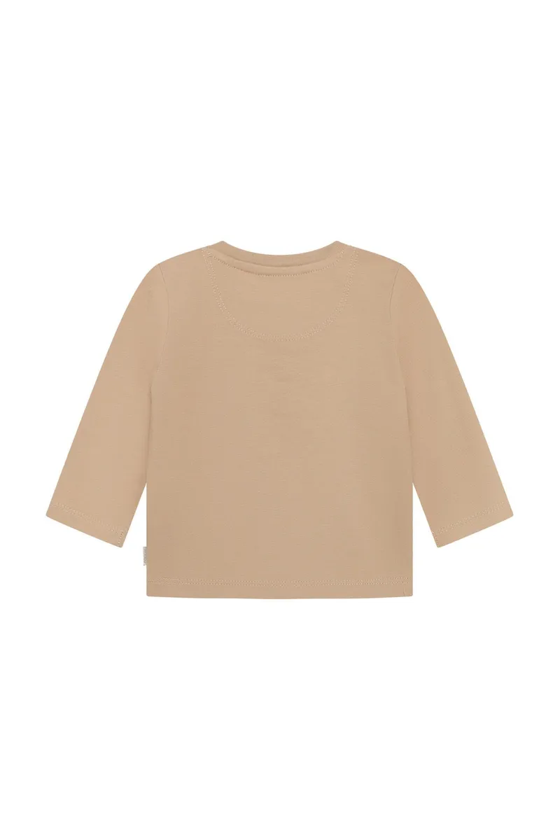 Noppies Baby Langarmshirt, Beige, – Produktbild 3 von 4