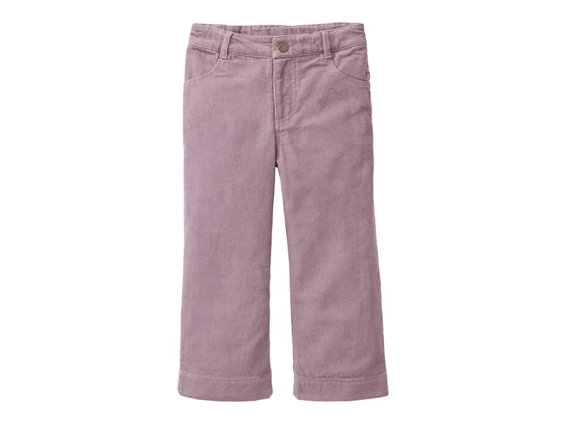 People Wear Organic People Wear Organic Kord-Hose Bio-Baumwolle (kbA) grauviolett 110, Lila, grau, – Produktbild 1 von 1
