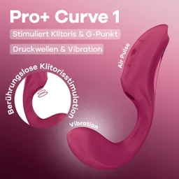 Satisfyer Satisfyer Pro+ Curve 1, 17,5 cm – Produktbild 1 von 1