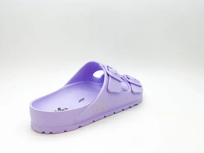 thies thies 1856 Ecofoam Sandal Vegan Sandale, Lila, – Produktbild 4 von 5