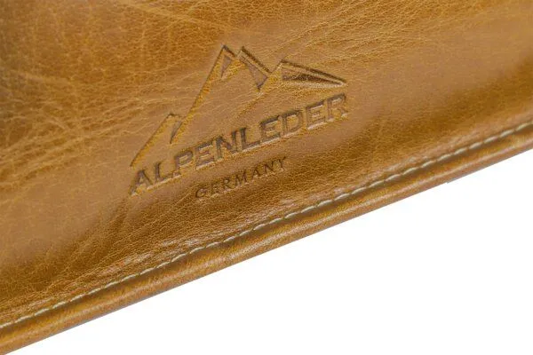 Alpenleder Alpenleder Messenger Bag TOURER, Cognac, – Produktbild 2 von 4
