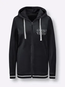 feel good Nickijacke schwarz – Produktbild 1 von 1