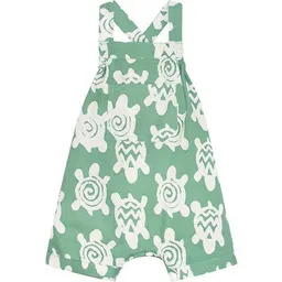 Global Mamas Global Mamas Baby Strampler - Turtles - Bio Baumwolle - Grün – Produktbild 1 von 1