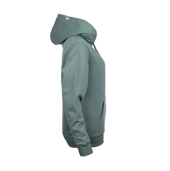 FÄDD FÄDD Damen Sweatshirt Hoodie aus Bio-Baumwolle "LARINAE", Grün, – Produktbild 3 von 3