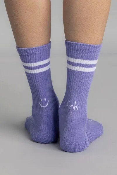 DIRTS dirts Happy Heel Socks, Lavender, – Produktbild 4 von 4