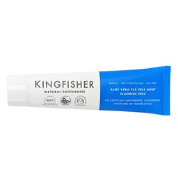 Kingfisher Kingfisher Zahncreme Aloe Vera Teebaum & Minze - Frei von Fluoriden – Produktbild 1 von 1