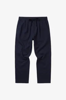 KnowledgeCotton Apparel KnowledgeCotton Apparel Herren vegan Hose Fig Comfort Im Fischgrätenmuster Nachtblau – Produktbild 1 von 1