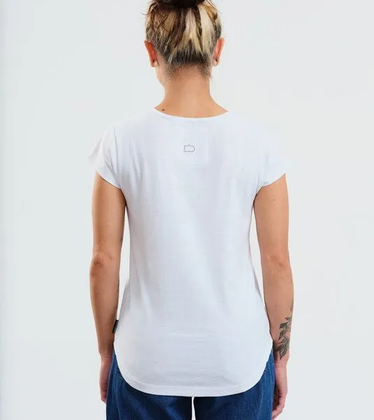 Gary Mash GARY MASH Shirt Asheville Friends not Food aus Bio-Baumwolle, Weiß, – Produktbild 3 von 4