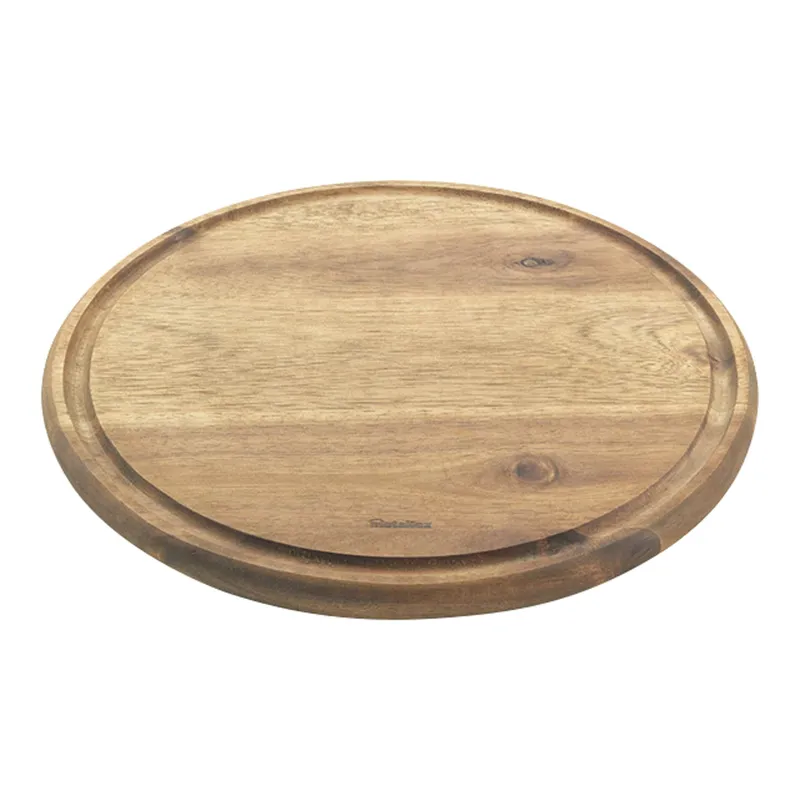 Metaltex Metaltex Schneidebrett rund aus Akazienholz 24 cm, Braun, – Produktbild 1 von 5
