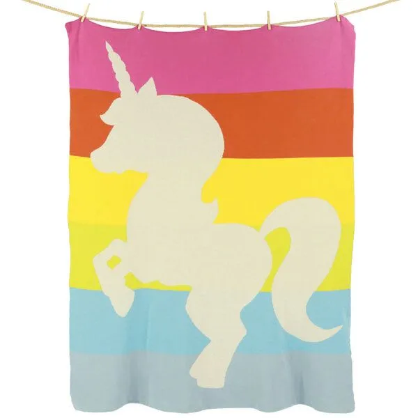 quschel quschel Kinder-/Wohndecke aus 100% Bio-Baumwolle, 100x150cm – Produktbild 1 von 3