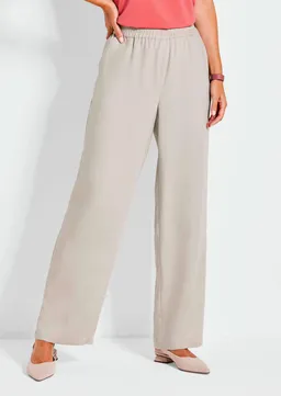 Goldner Schlupfbundhose VERA in Tencel-Qualität - stein - Gr. 235 von Goldner Fashion – Produktbild 1 von 1
