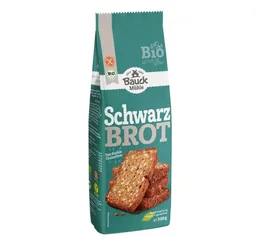 Bauck Mühle Fertiggericht Brotbackmischung - Schwarz Brot 500g – Produktbild 1 von 1