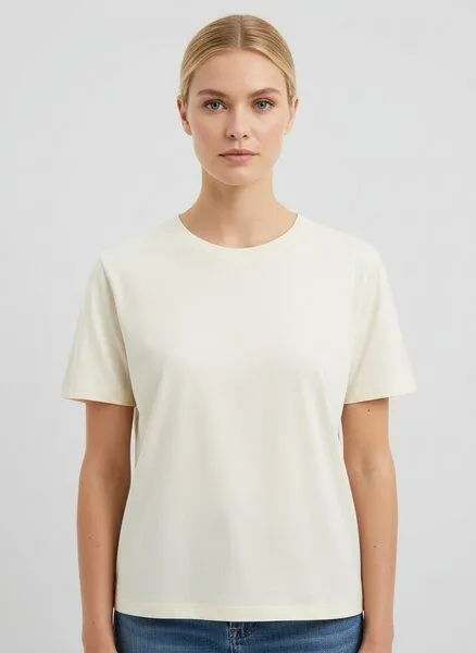 UNIPOLAR UNIPOLAR Basic T-Shirt Modell: Music, Natural raw (natur), – Produktbild 1 von 2