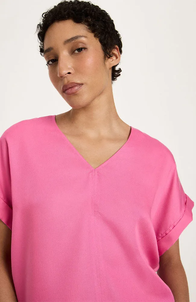 LANIUS Lanius Damen vegan Bluse Rosa, Rosa, – Produktbild 2 von 2