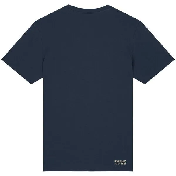 Spangeltangel Spangeltangel T-Shirt bedruckt, Kaffee Addict, Siebdruck, Herren, Bio-Baumwolle, Navy, – Produktbild 2 von 4