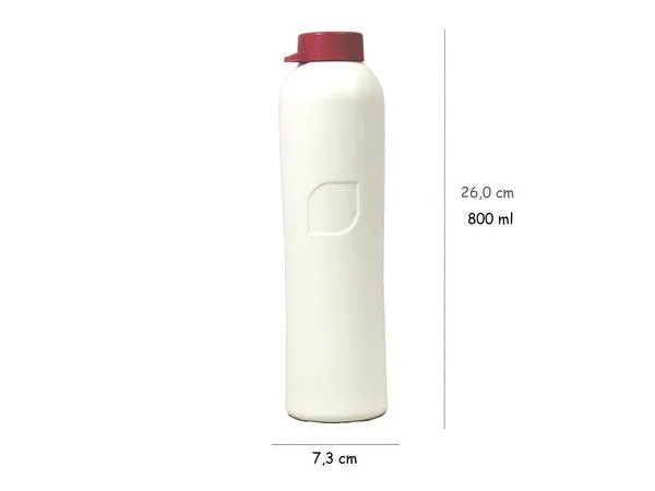 ajaa ajaa! Trinkflasche 0,8l, Pink, – Produktbild 2 von 4