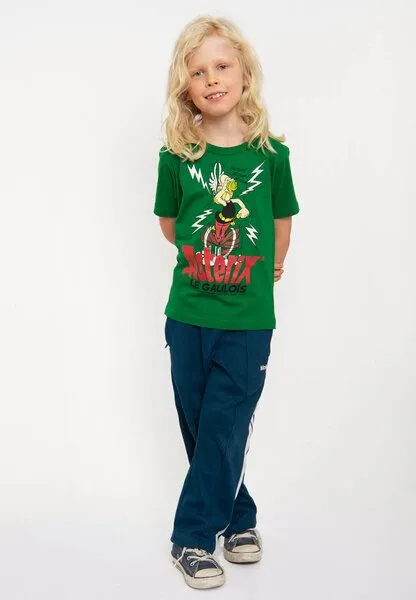 LOGOSH!RT LOGOSH!RT - Asterix le Gaulois - Zaubertrank - Bio T-Shirt Print, Grün, – Produktbild 2 von 4