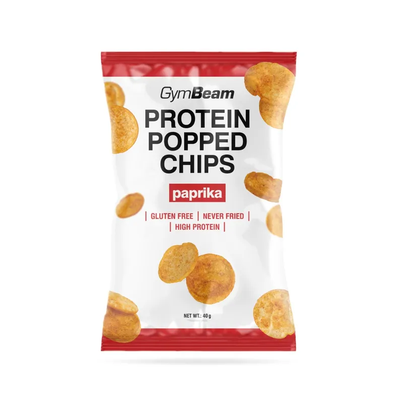 GymBeam Food GymBeam Proteinchips 40 g Paprika – Produktbild 1 von 1