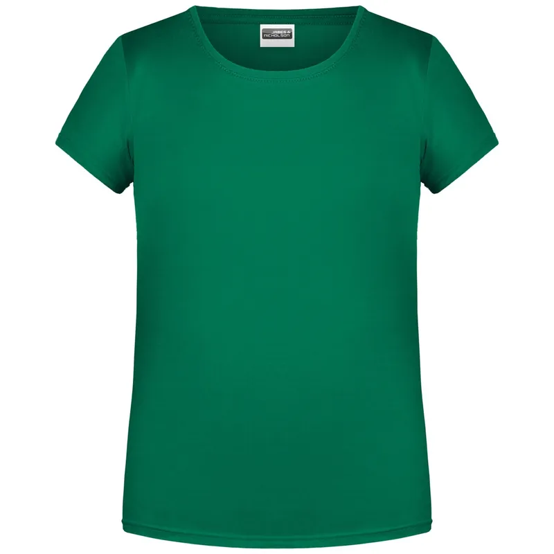 James & Nicholson James & Nicholson T-Shirt für Mädchen in klassischer Form 8007G Gr. S-110/116 irish-green – Produktbild 1 von 1