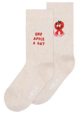 MELA Gerippte Socken Artist Edition 2 Paare | von MELA | Fairtrade & GOTS zertifiziert – Produktbild 1 von 1