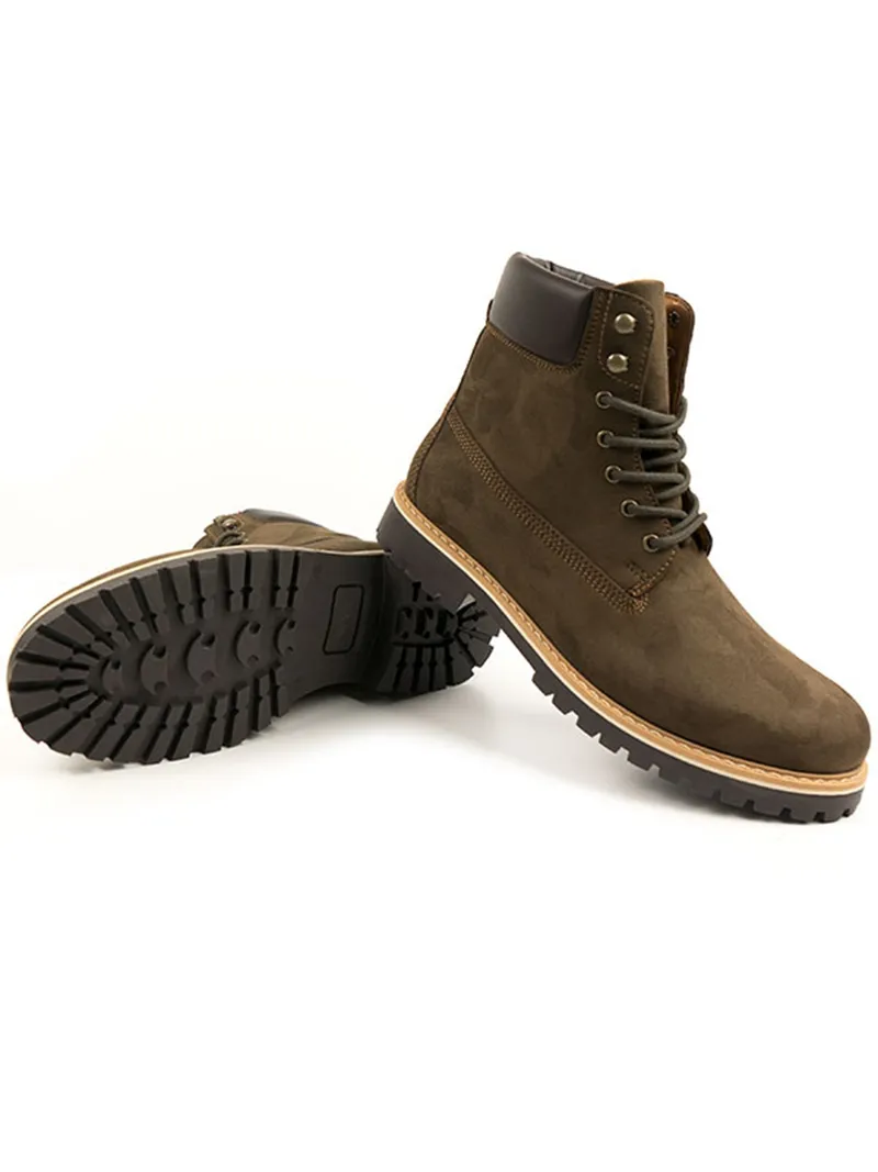 Will's Vegan Store Will's Vegan Store Damen vegan Dock Boots Dunkelbraun, Braun, – Produktbild 2 von 2