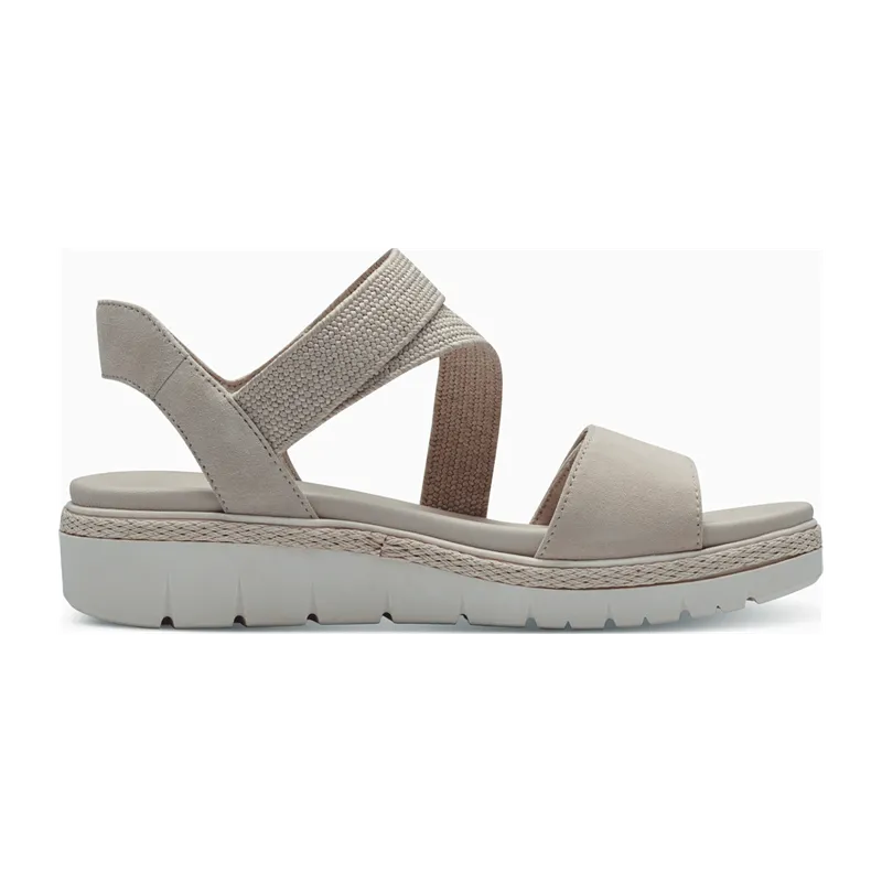 Tamaris Tamaris Da.-SandaletteModel 2824142 für Damen, beige, Größe 42 EU, Beige, – Produktbild 4 von 4
