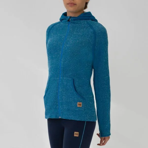 TAO Sportswear TAO Sportswear Warme Damen Freizeitjacke HOLMA aus Bio-Baumwolle – Produktbild 2 von 3